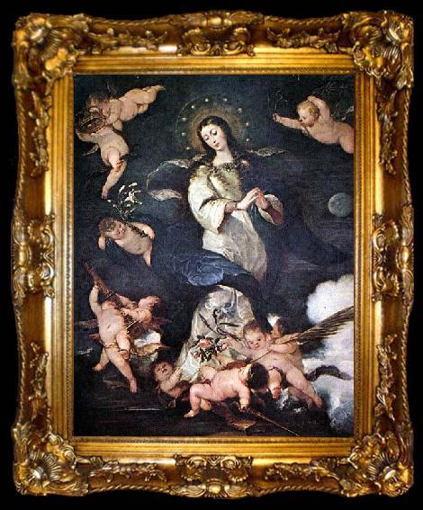 framed  Jose Antolinez Immaculate Conception, ta009-2